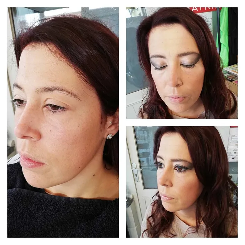 Smokey eye make-up