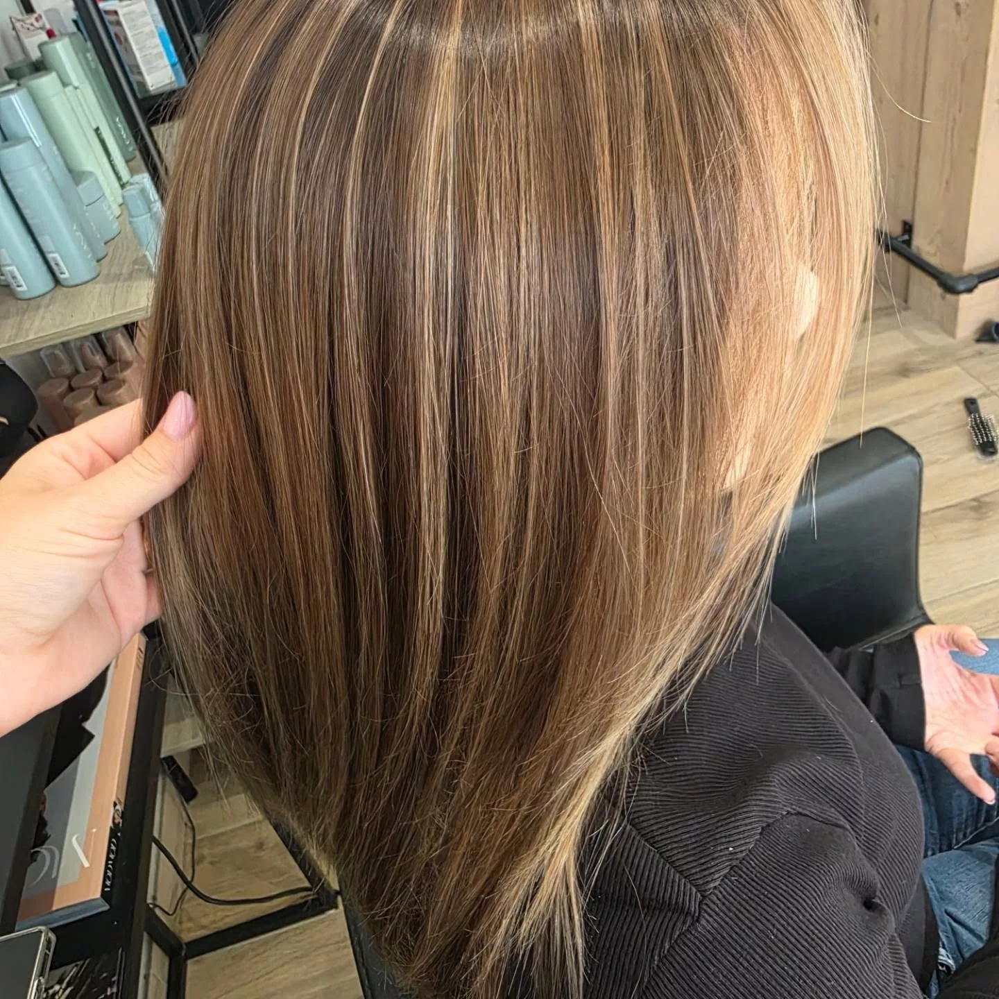 Soft blended Balayage